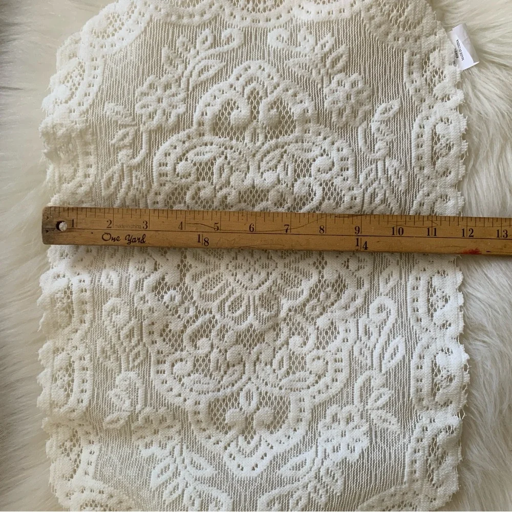White Lace Placemats Set of 4